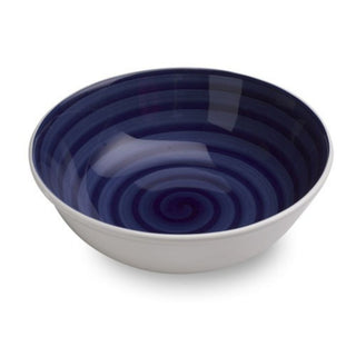 Zafferano Mannaggia li pescetti salad bowl diam. 11 13/16 inch sea pattern blue - Buy now on ShopDecor - Discover the best products by ZAFFERANO design